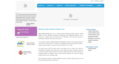 Desktop Screenshot of idealchemicals.in